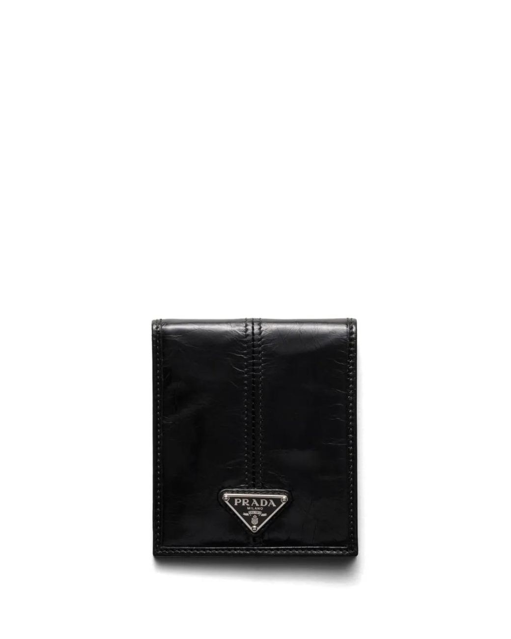 Prada Black Leather Wallet for men