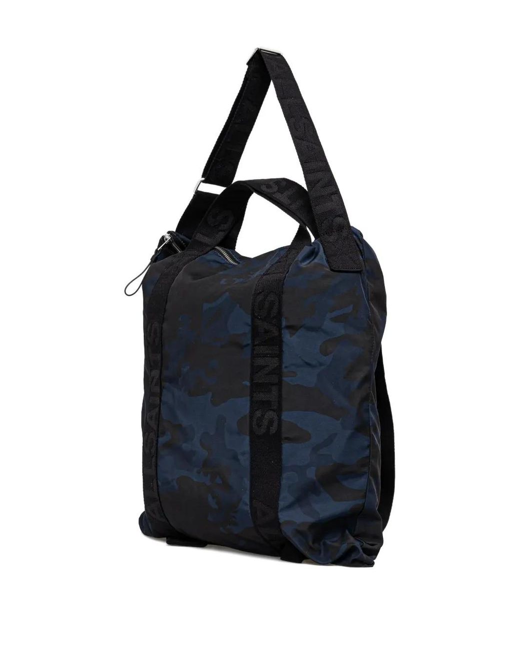 AllSaints Blue Kei Multi-Use Backpack for men