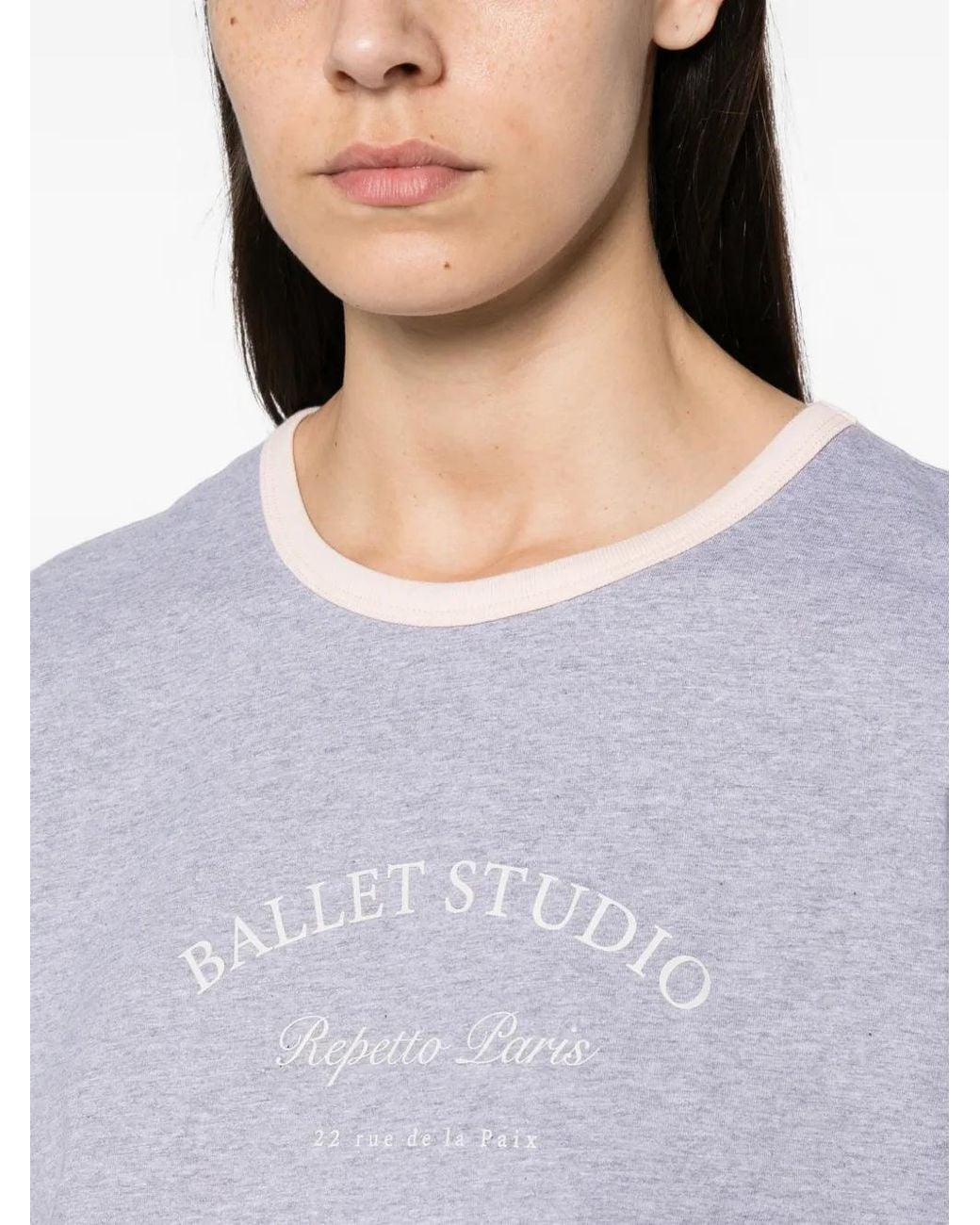 Repetto Purple Logo-Print T-Shirt