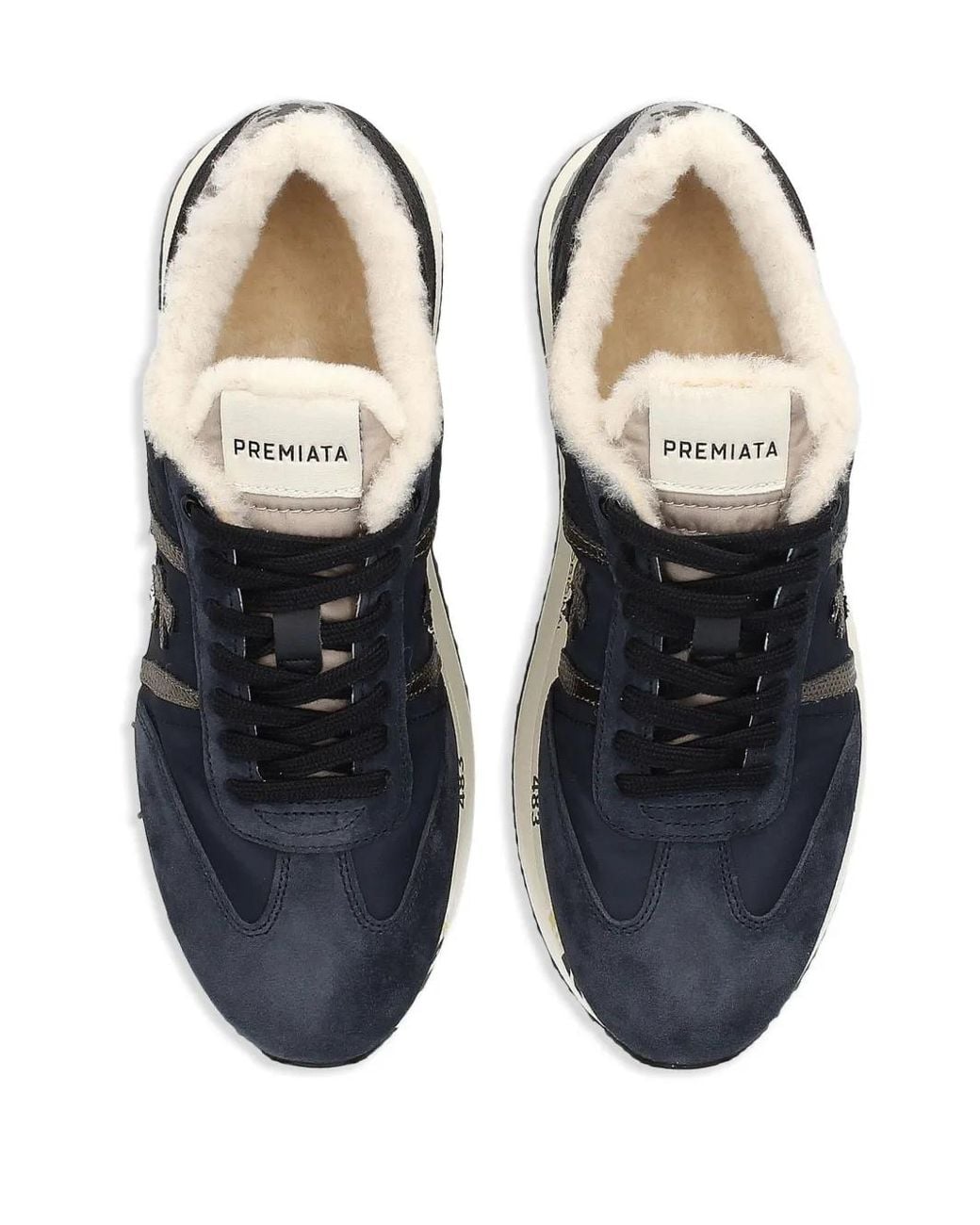 Premiata Blue Connyd Sneakers