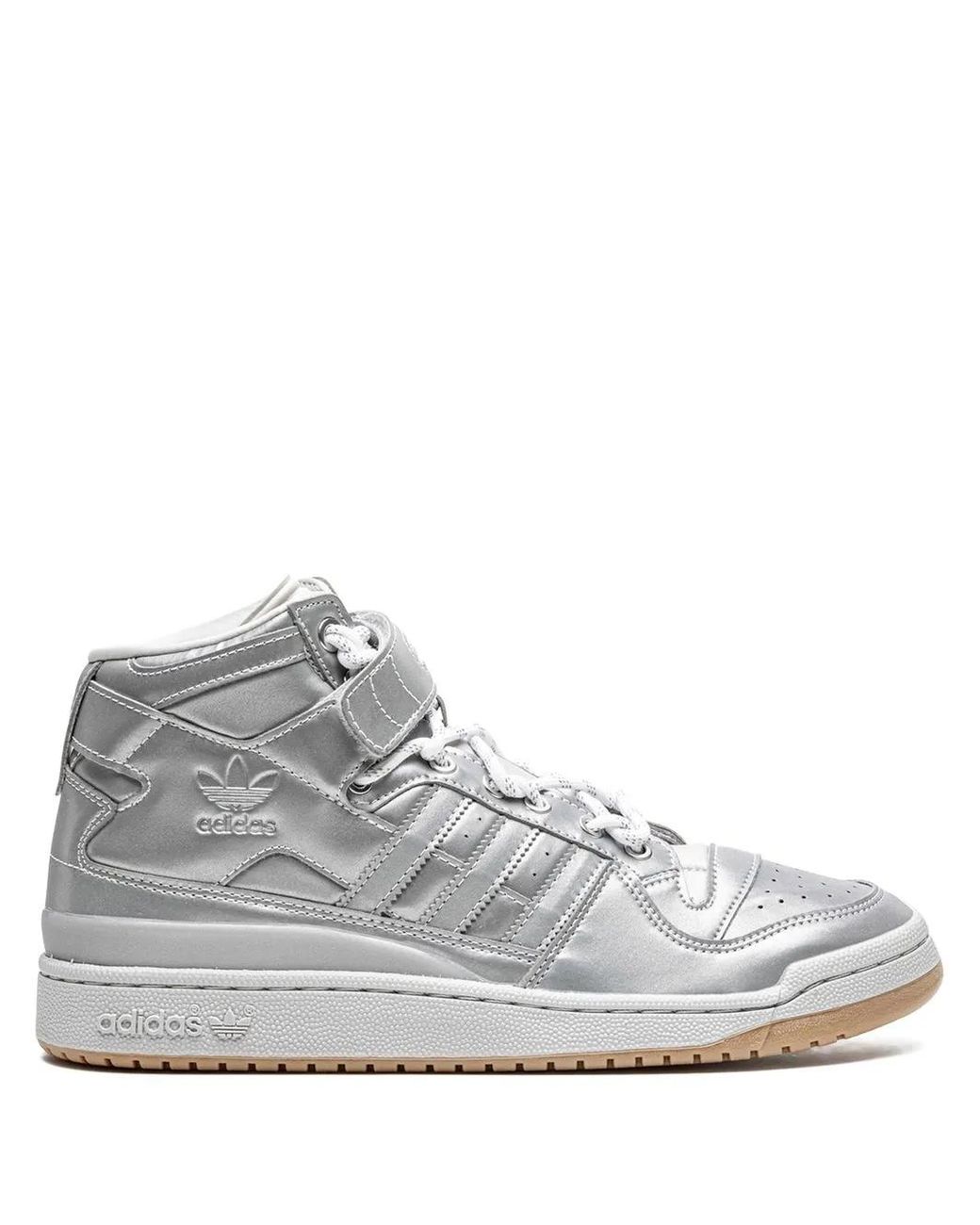 Adidas White Forum Mid "Ivy Park" Sneakers