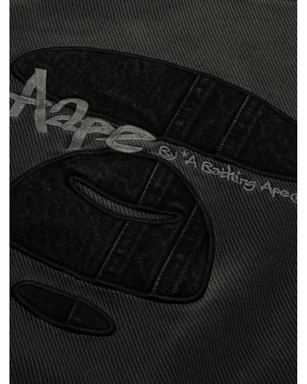 Pull À Patch Moonface Et Imprimé Effet Graffitis Aape By A Bathing Ape pour homme en coloris Black