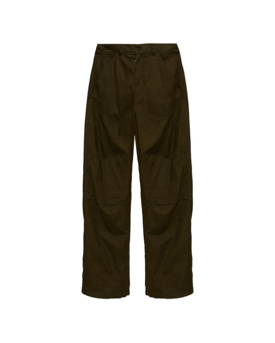 Moncler Green Panelled Trousers for men
