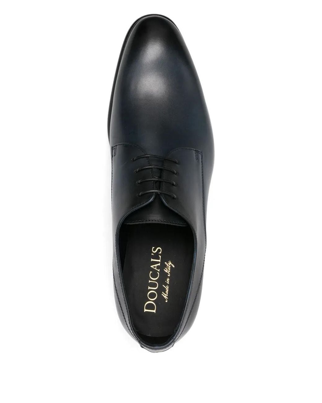 Derbies En Cuir À Lacets Doucal's pour homme en coloris Black