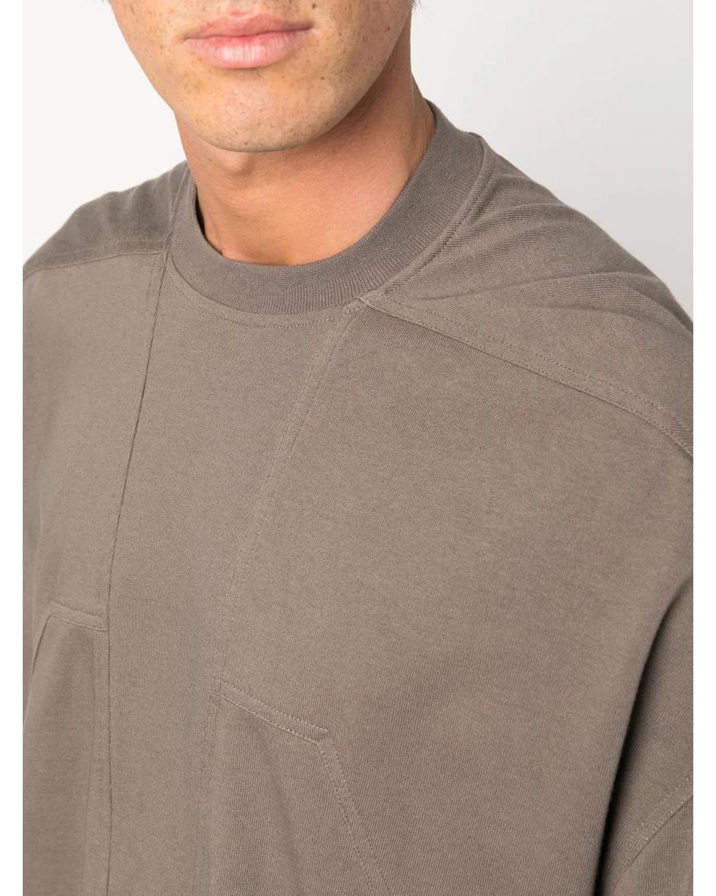 Rick Owens Brown Splintered Peter Organic Cotton Jumper for men
