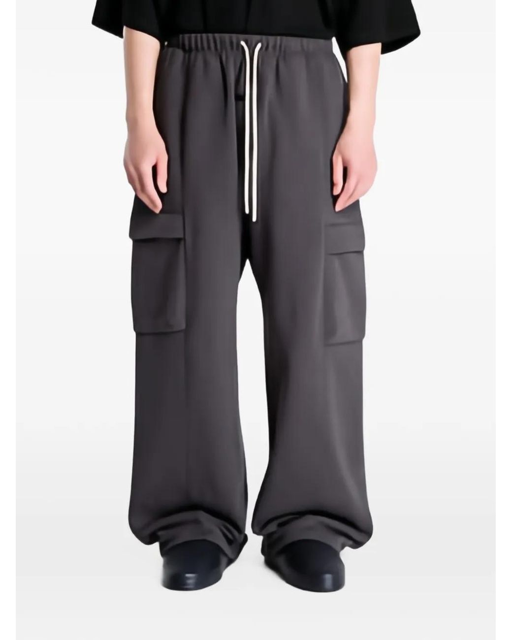 Fear Of God Black Pantalon Essentials À Poches Cargo for men