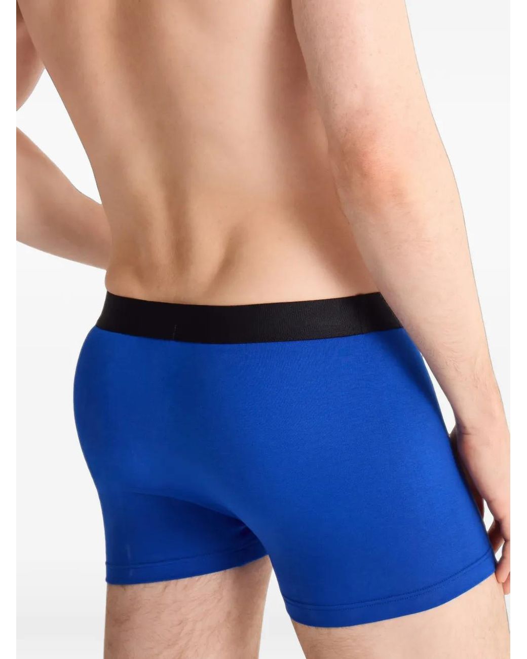 Aubade Blue Bird-Print Boxer Shorts (Set Of Two) for men
