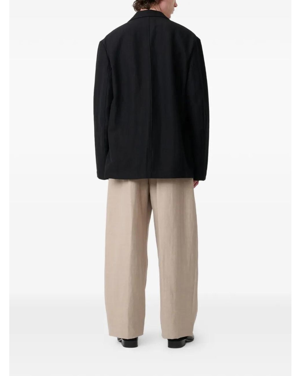 Studio Nicholson Black Denison Blazer for men