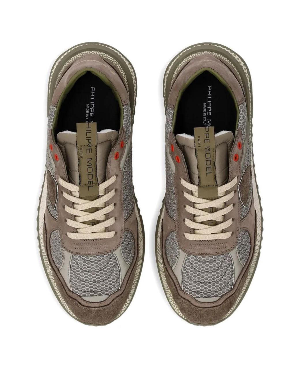 Philippe Model Brown Sneakers for men