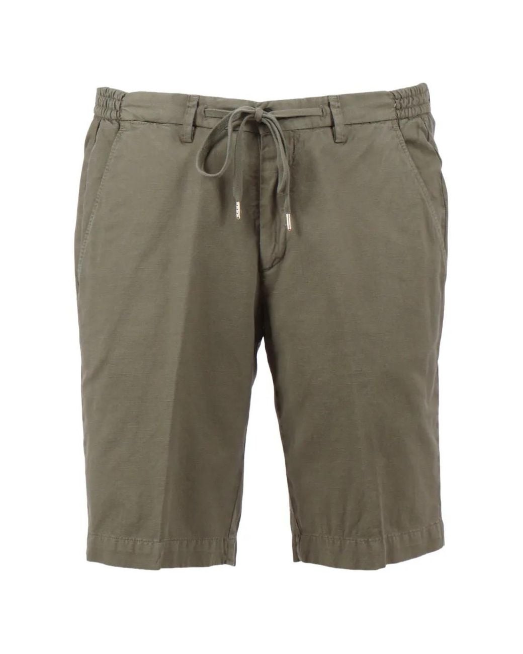 Briglia 1949 Gray Bermuda Drawstring Shorts for men