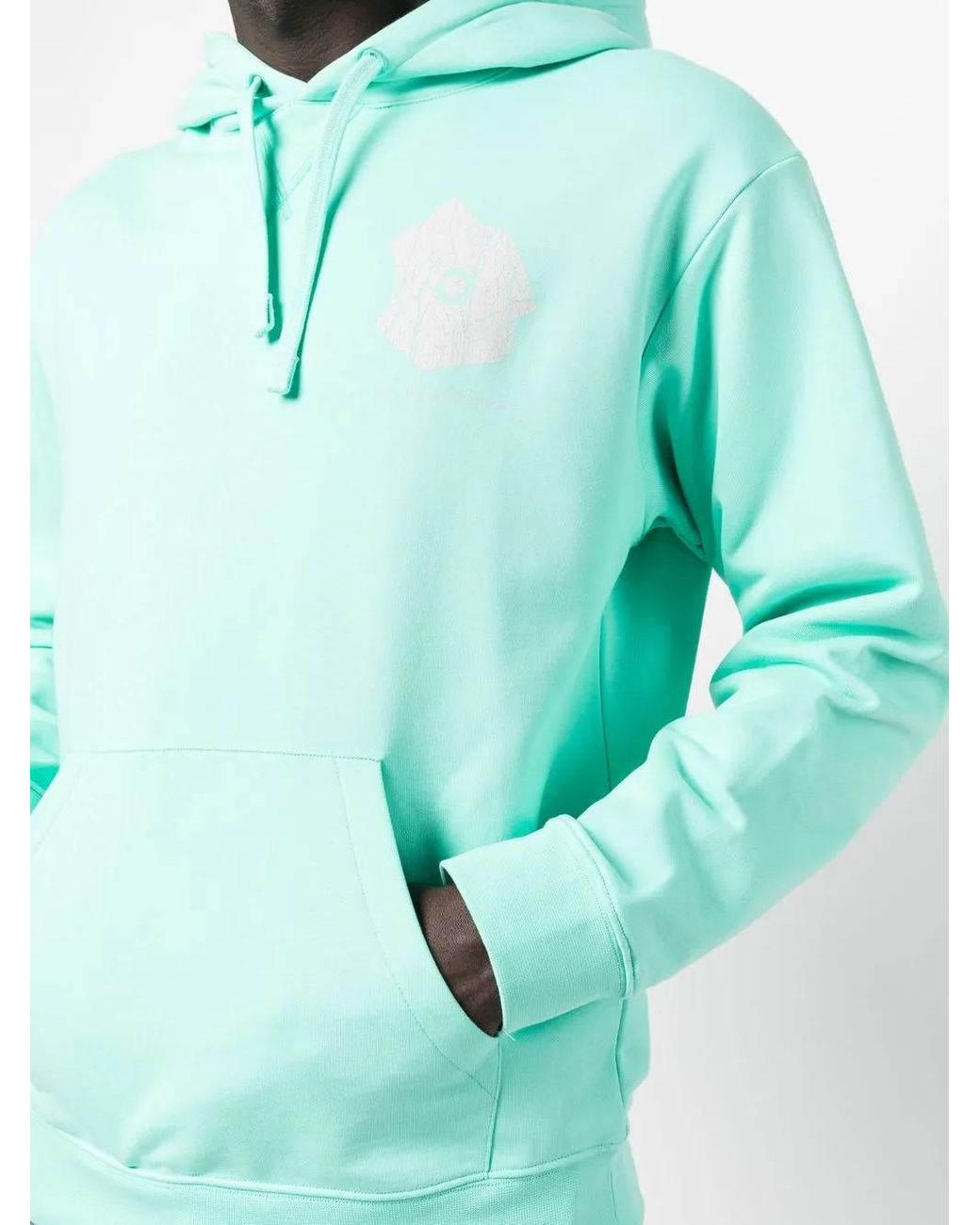 Sudadera Con Capucha Y Estampado Abstracto Objects IV Life de hombre de color Blue
