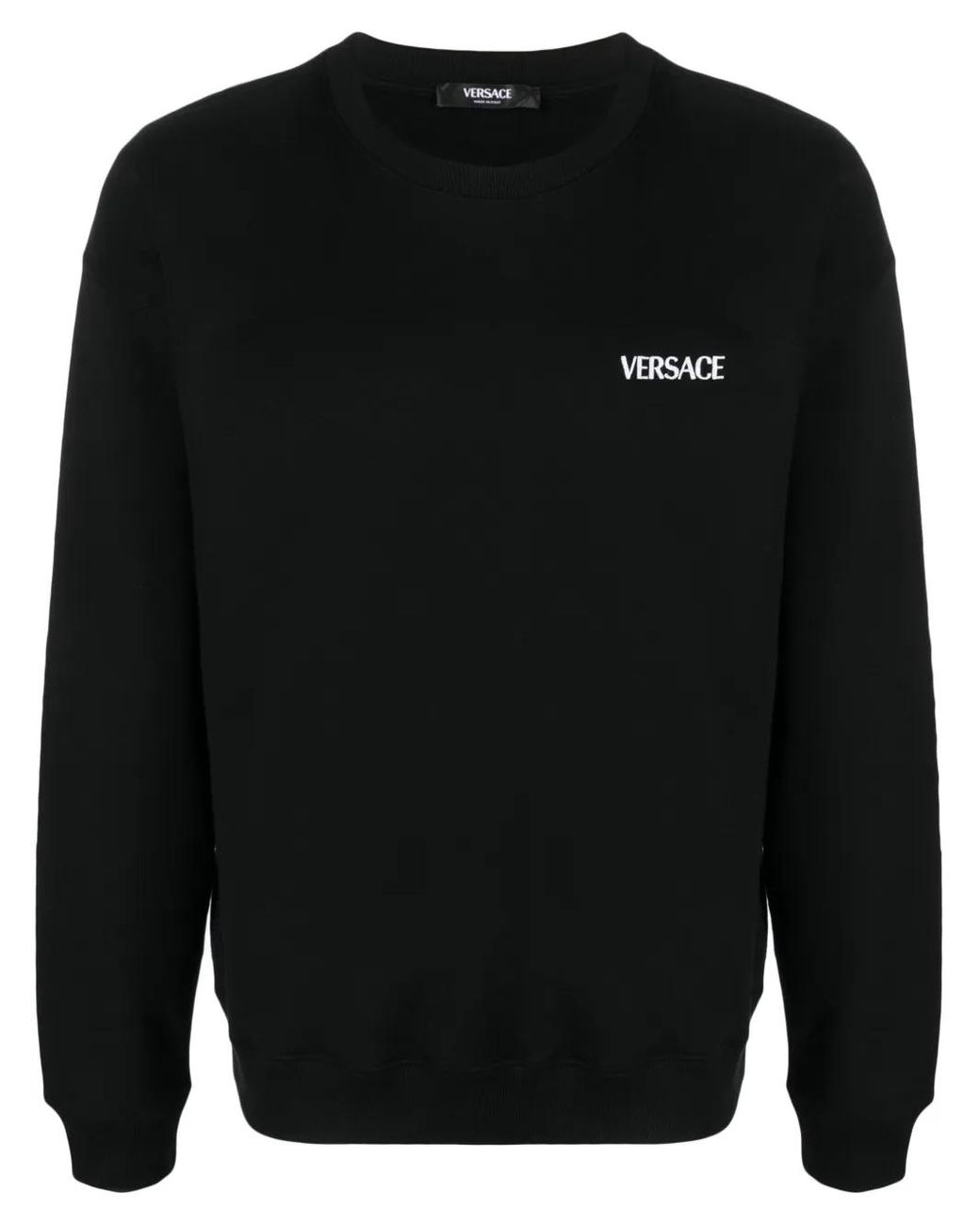 Versace Black Hills Cotton Sweatshirt for men
