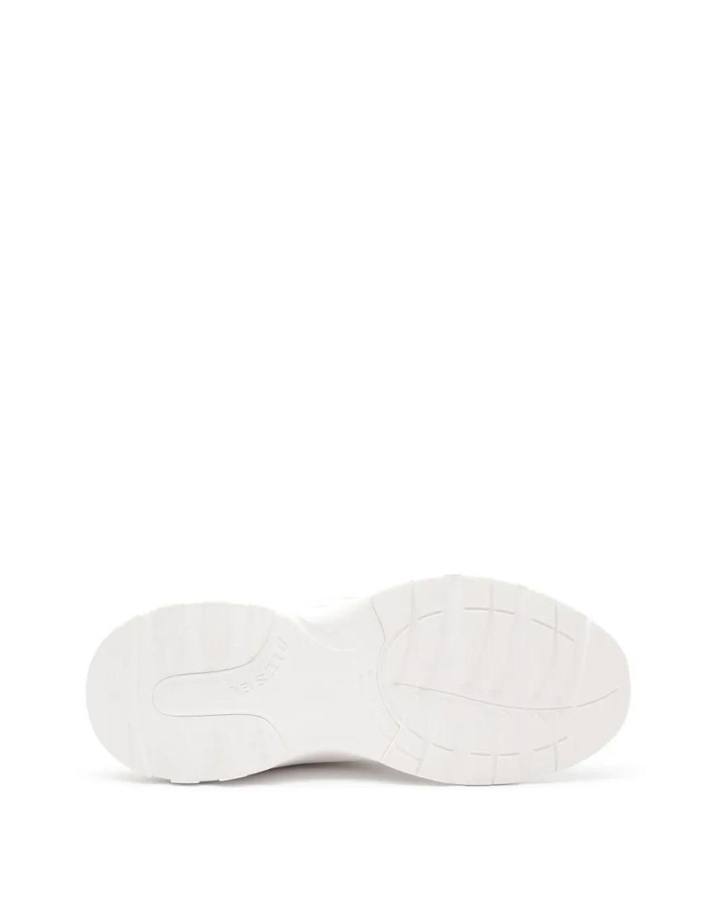 DIESEL White S-D-Runner X-Schlupfsneakers Mit Mattem Oval D-Spann