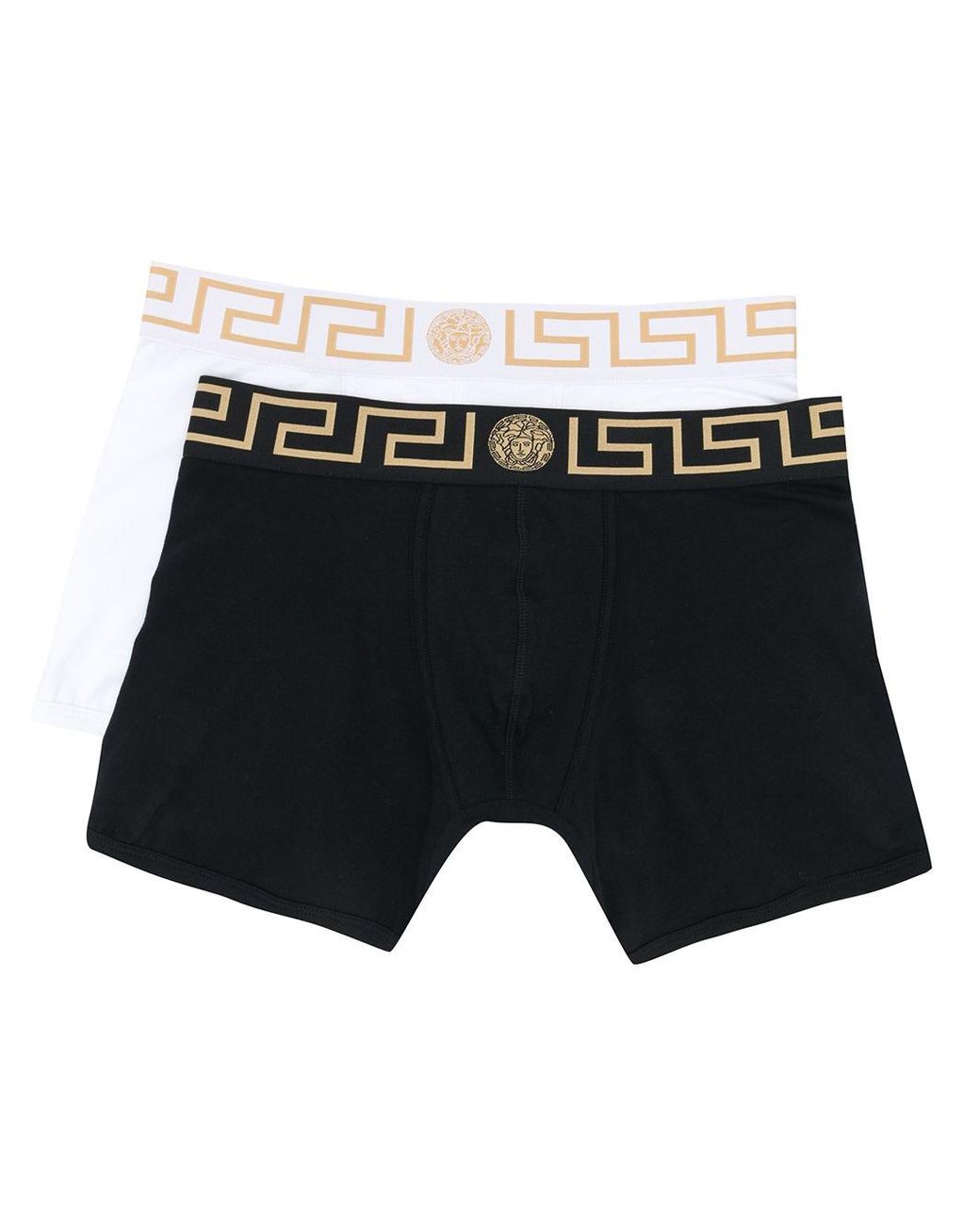 Versace Cotton Boxers Two-pack in White for Men - Save 41% - Lyst
