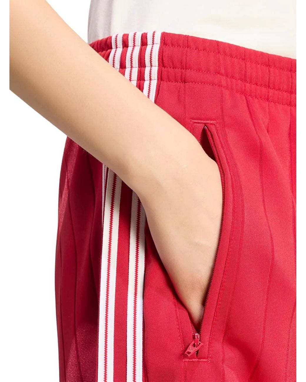 Adidas Firebird Side-Stripe Logo-Embroidered Shorts