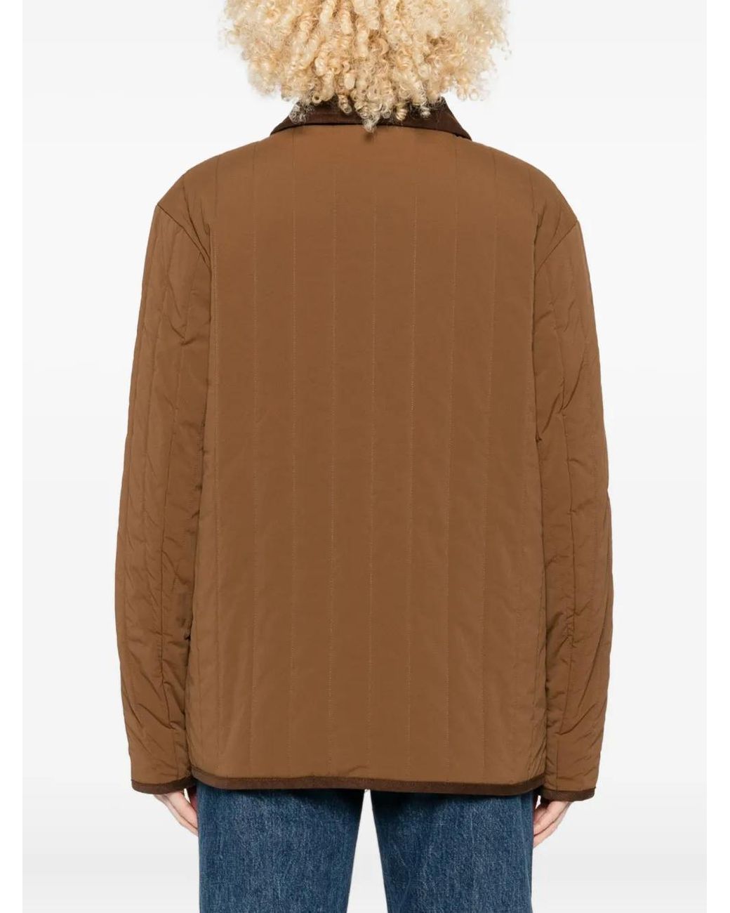 Giacca Trapuntata di A.P.C. in Brown