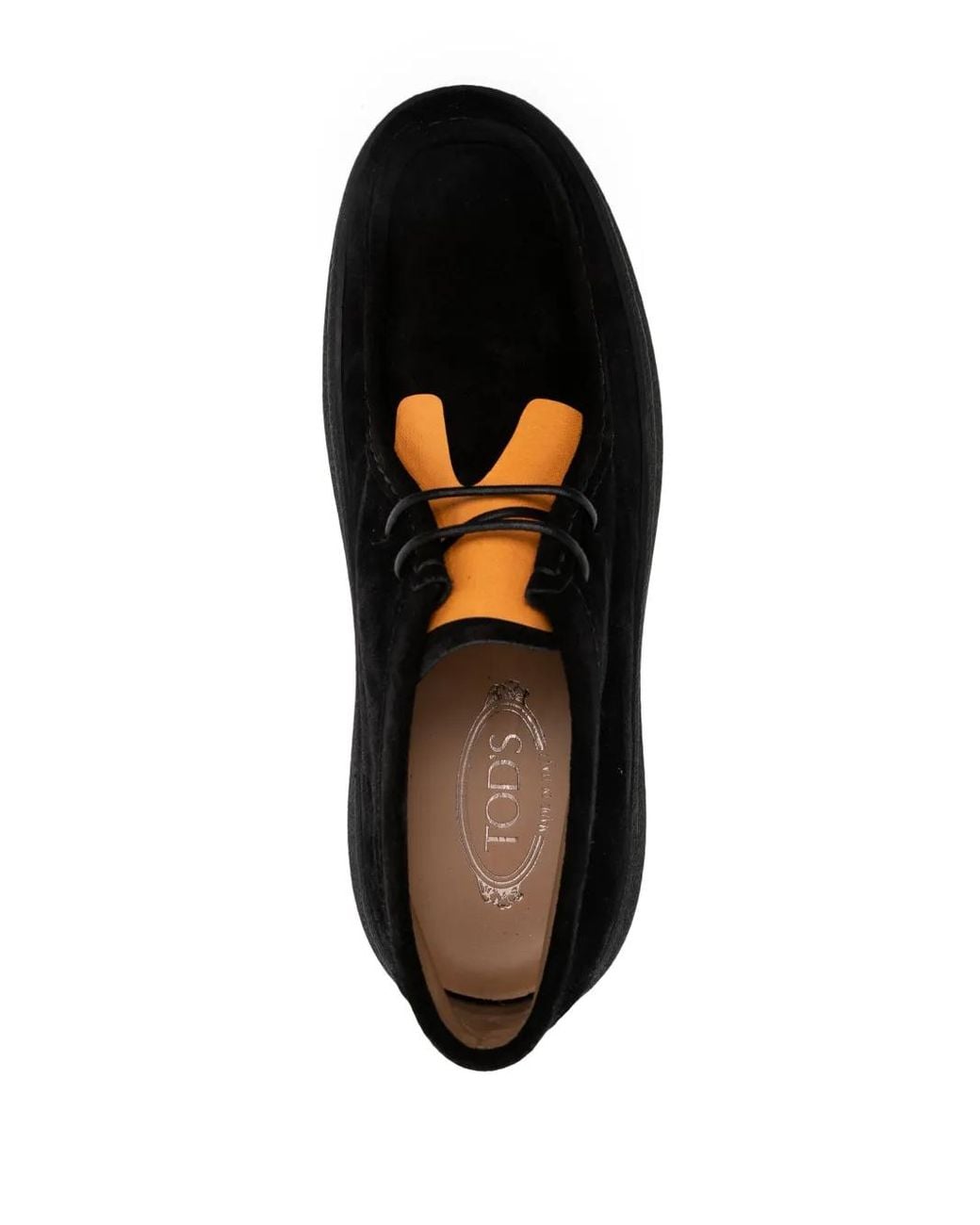 Tod's Black Ankle Leather Boots for men