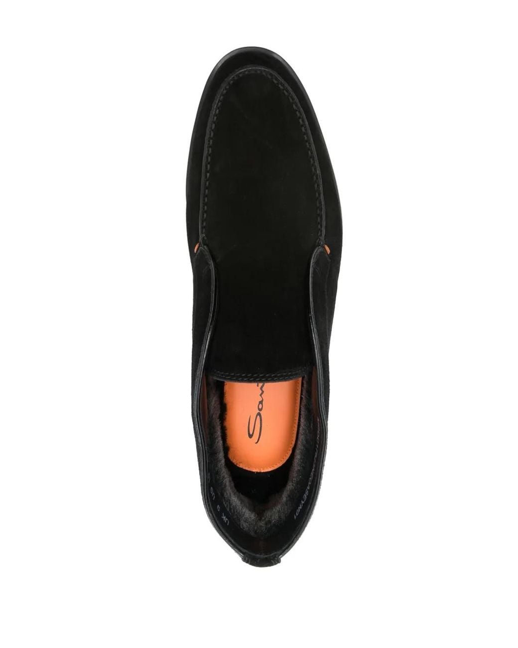 Santoni Black Boots for men