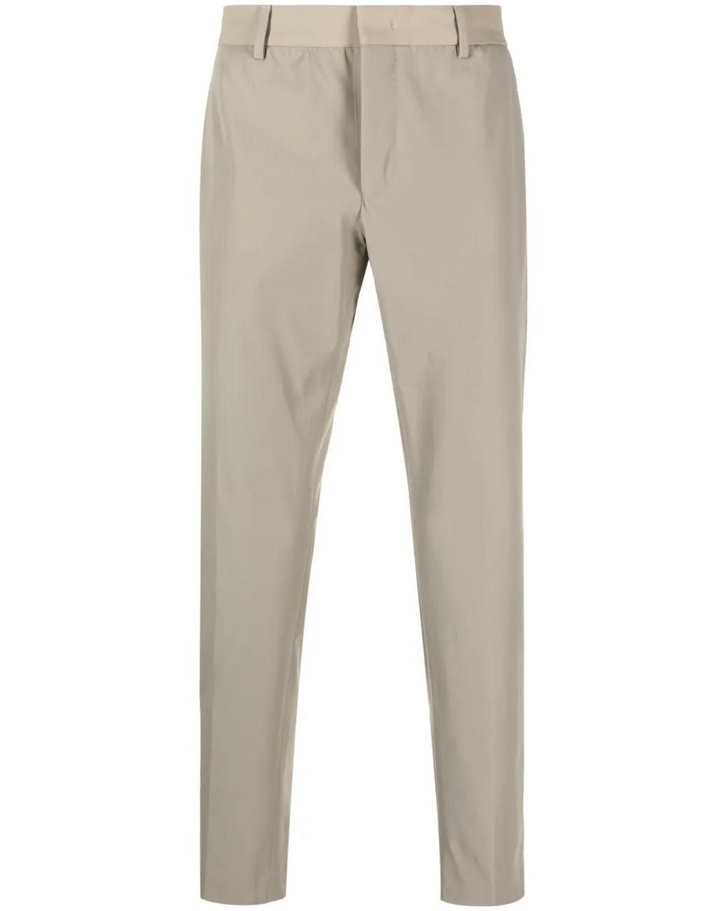 PT Torino Natural Mid-Rise Tapered Trousers for men