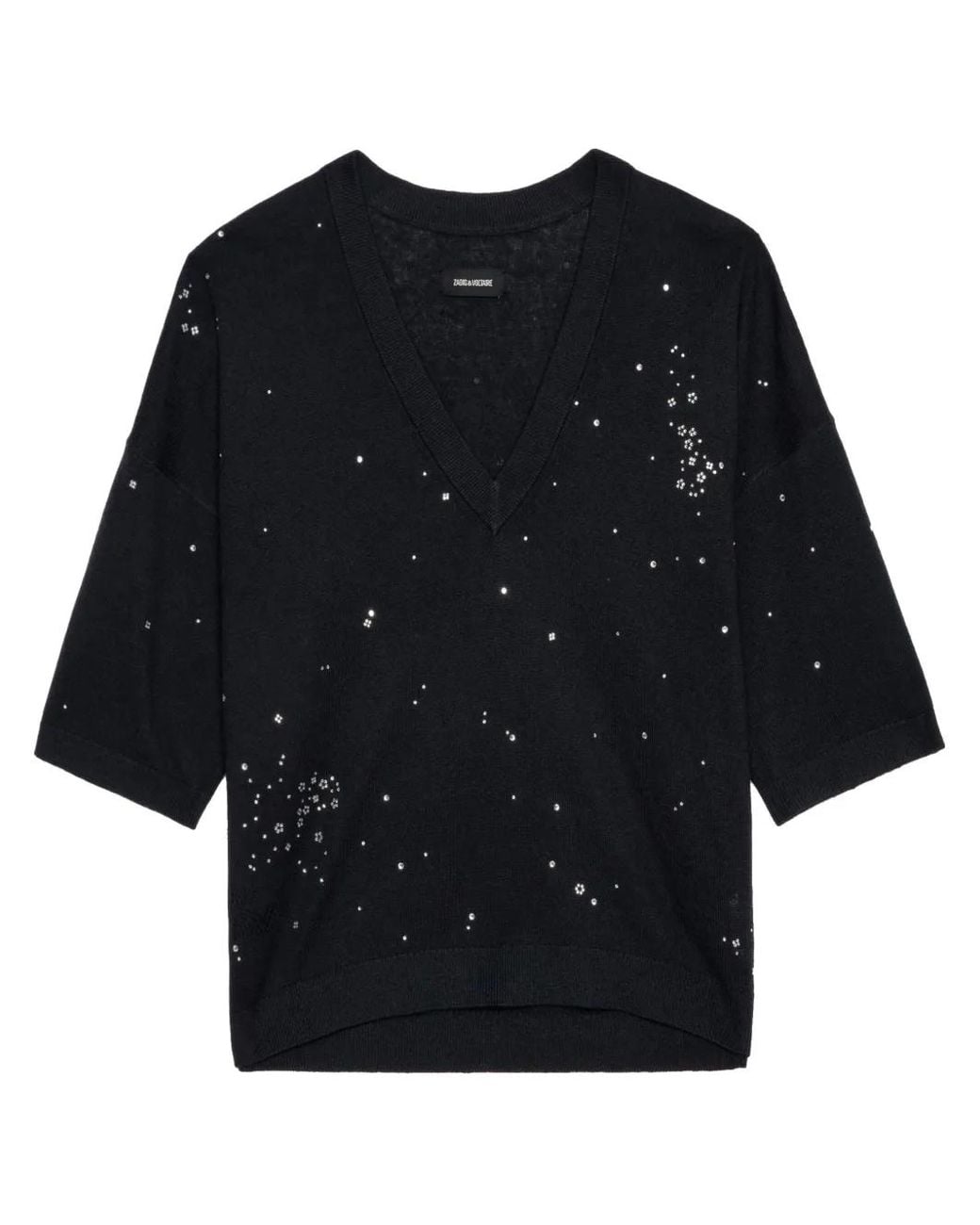 Zadig & Voltaire Black Wully Top