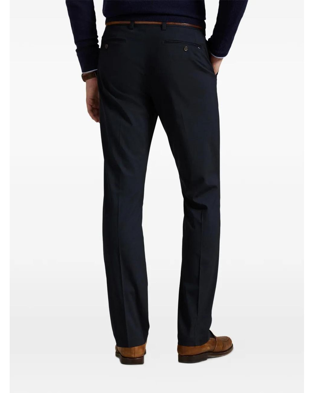 Polo Ralph Lauren Black Straight Trousers for men