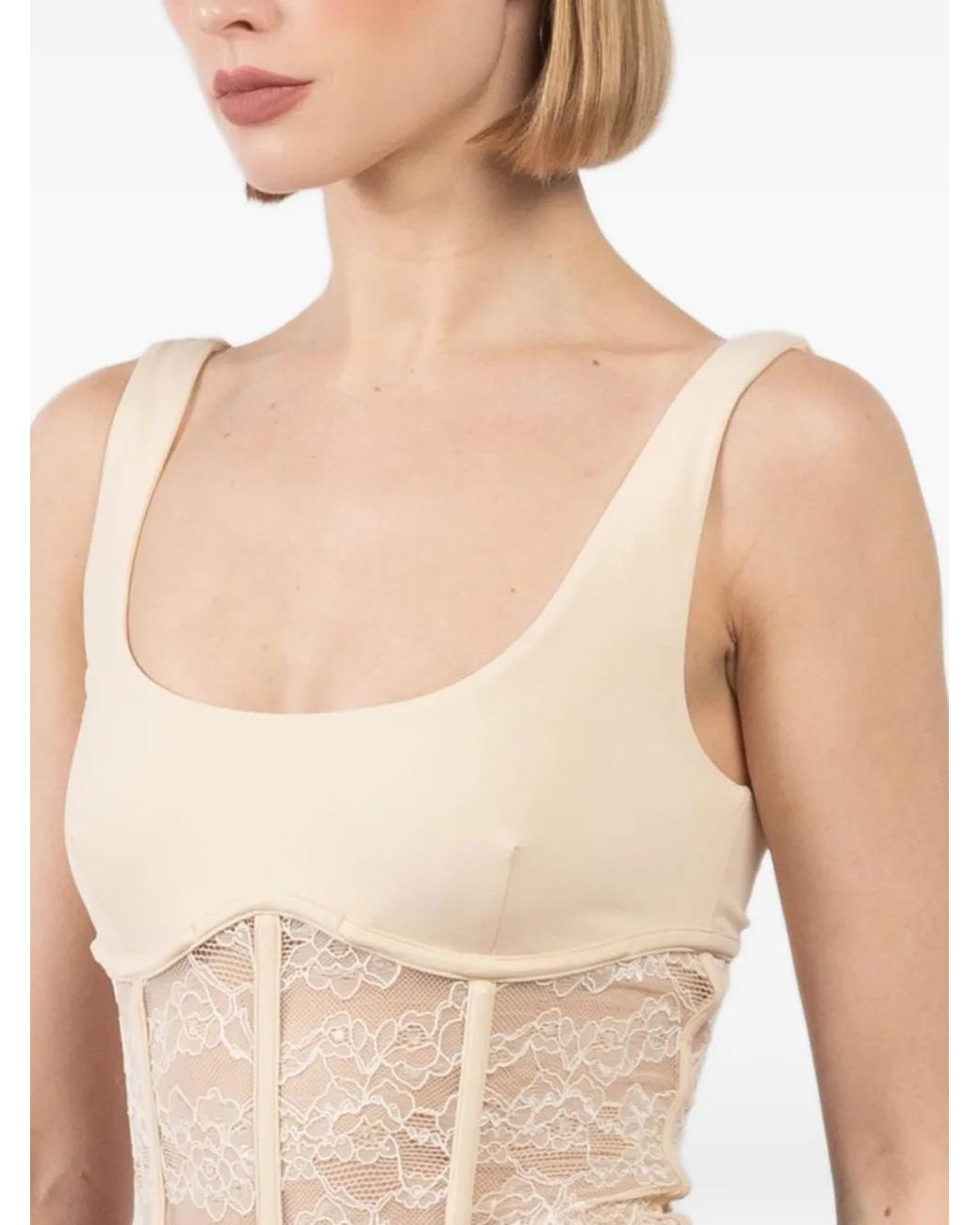 Cami NYC Black Lace Panel All