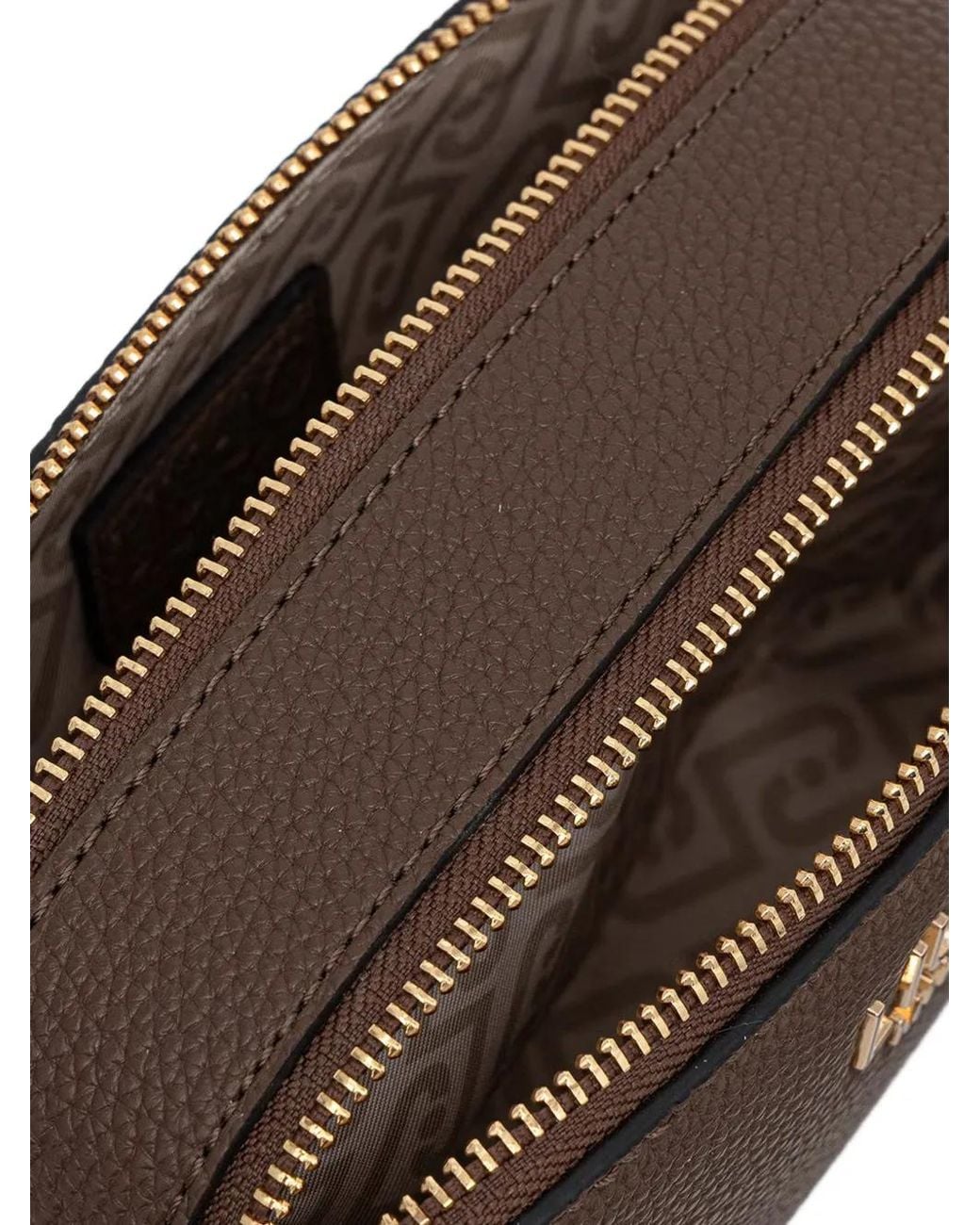 Liu Jo Brown Logo-Plaque Cross Body Bag