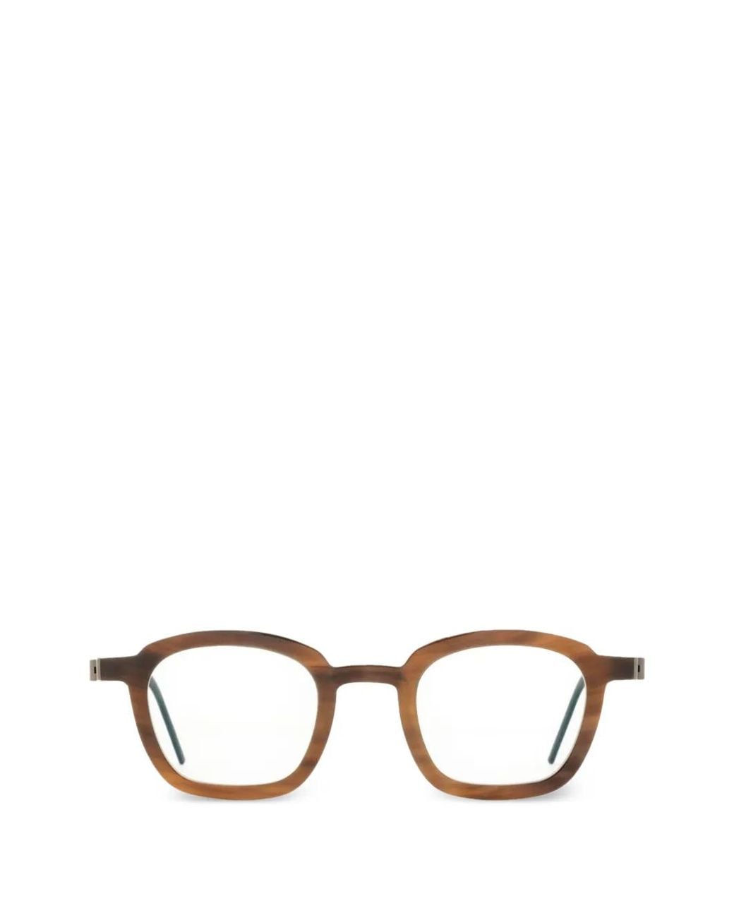Lindberg Brown Square-Frame Glasses