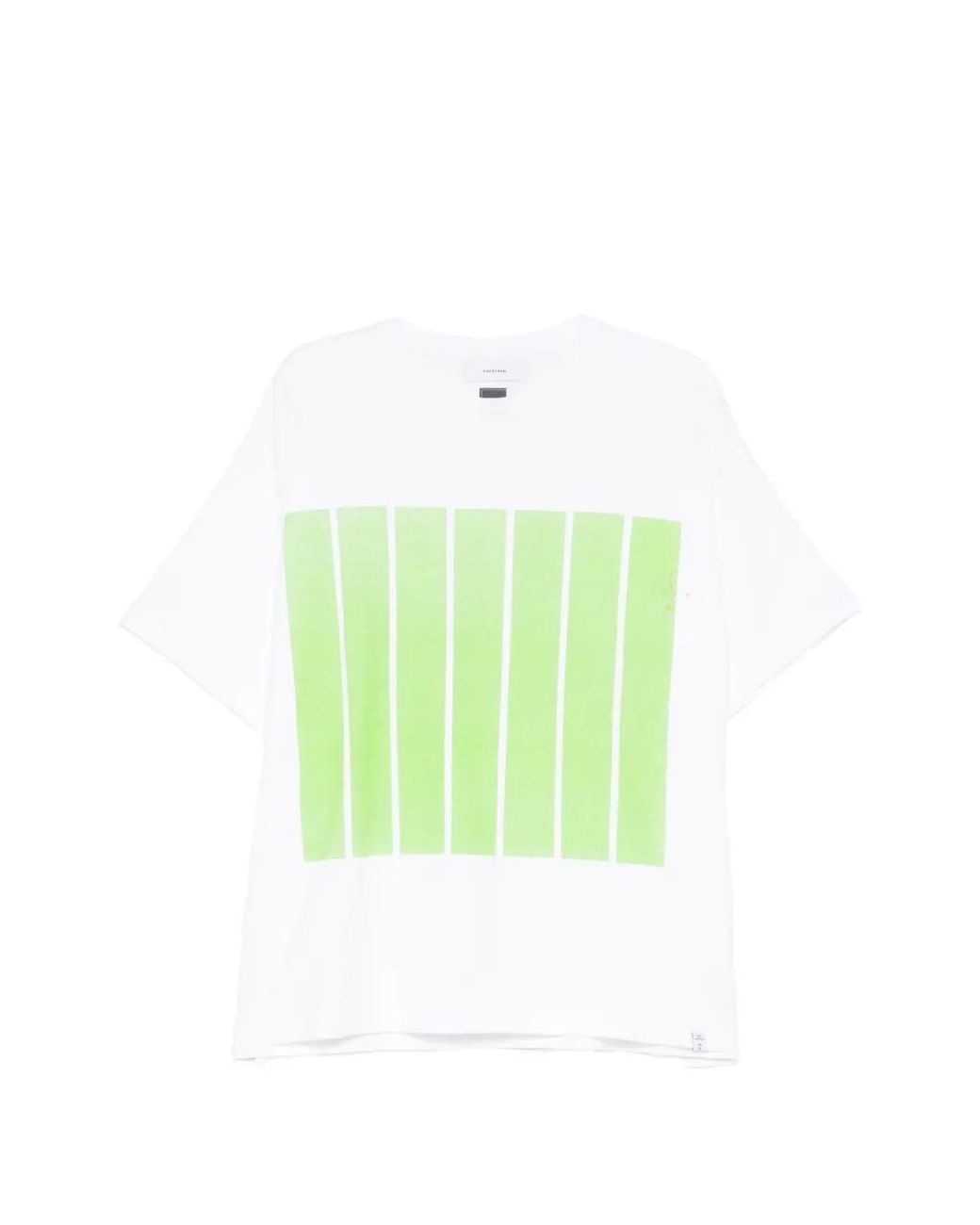 T-Shirt 7Bars Facetasm en coloris Green