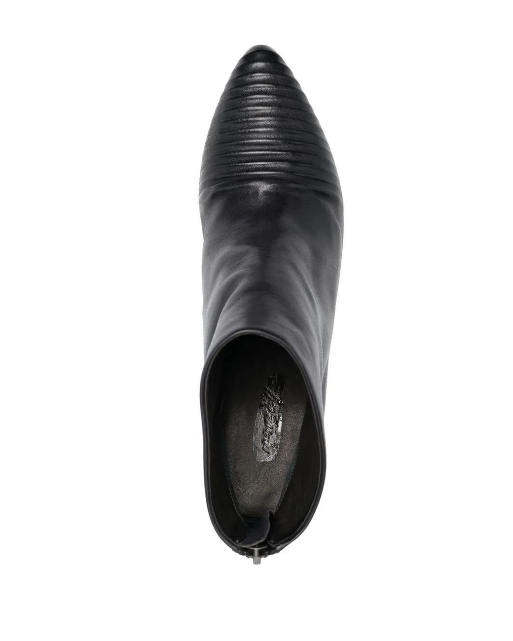 Marsèll Black Leather Ankle Boots
