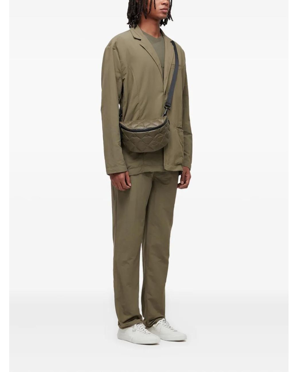 Osklen Green Straight-Leg Tailored Trousers for men