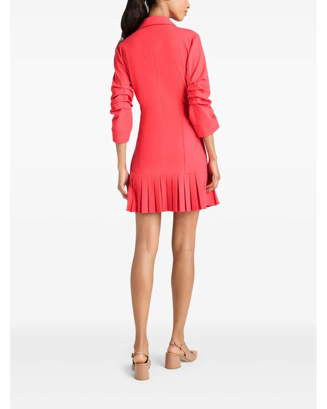 Cinq À Sept Red Lucilla Dress