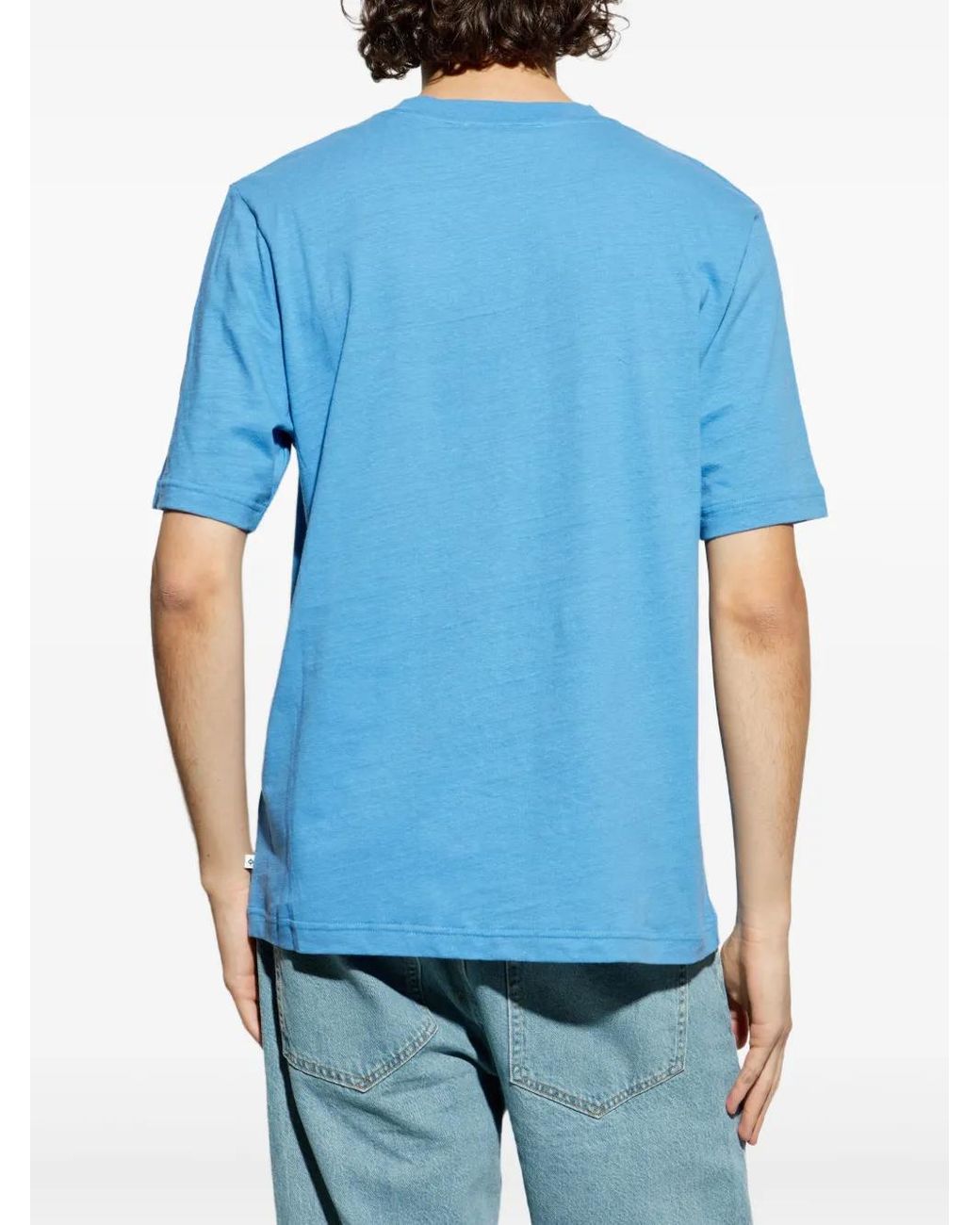 Samsøe & Samsøe Blue Saadrian T-Shirt for men