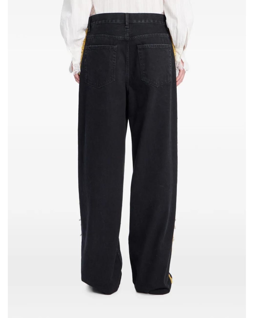 Vaqueros Rectos Annela Ann Demeulemeester de color Black