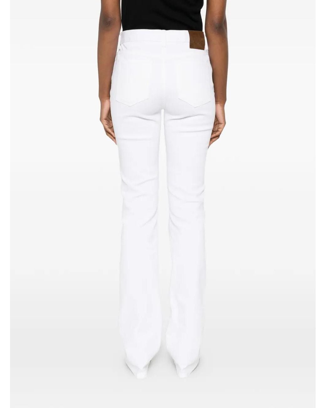 Tom Ford White Button Trousers