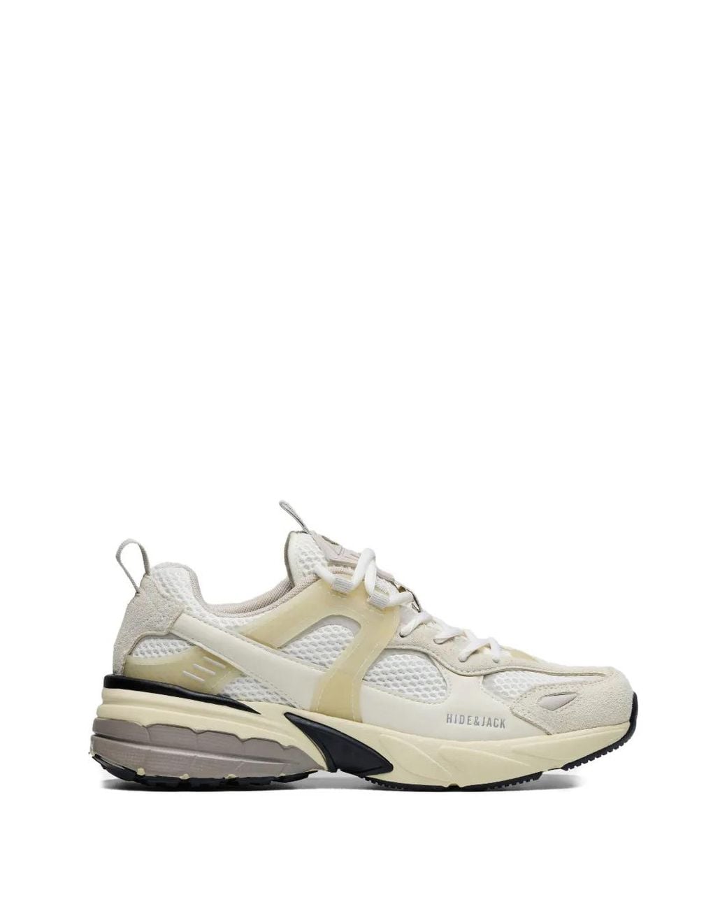 HIDE & JACK White Running 2000 Panelled Sneakers
