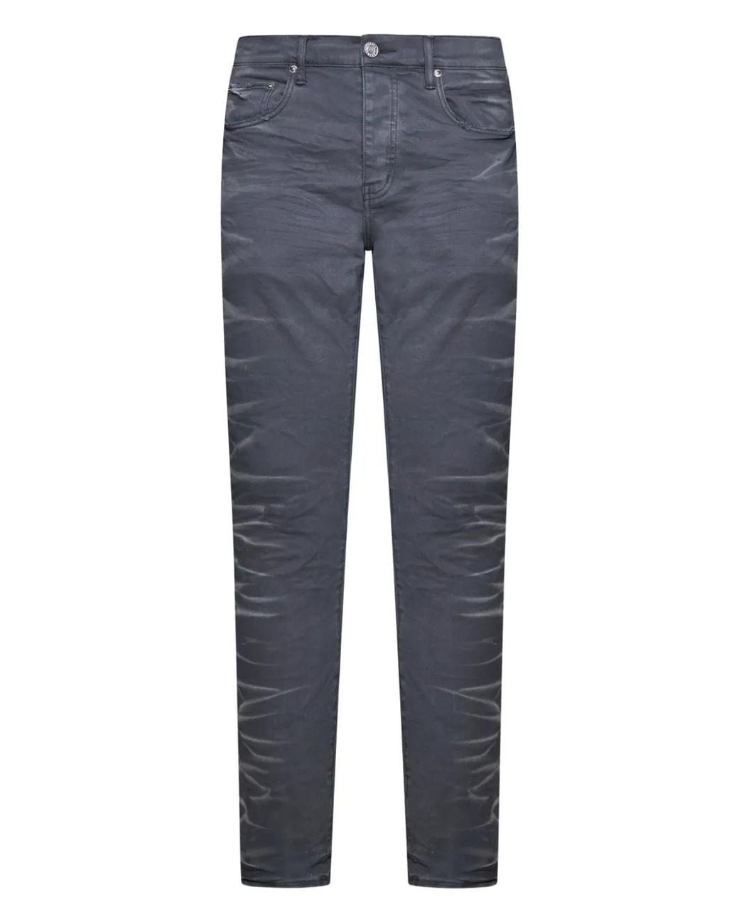 Purple Brand Blue Charcoal Faded Side Seam for men