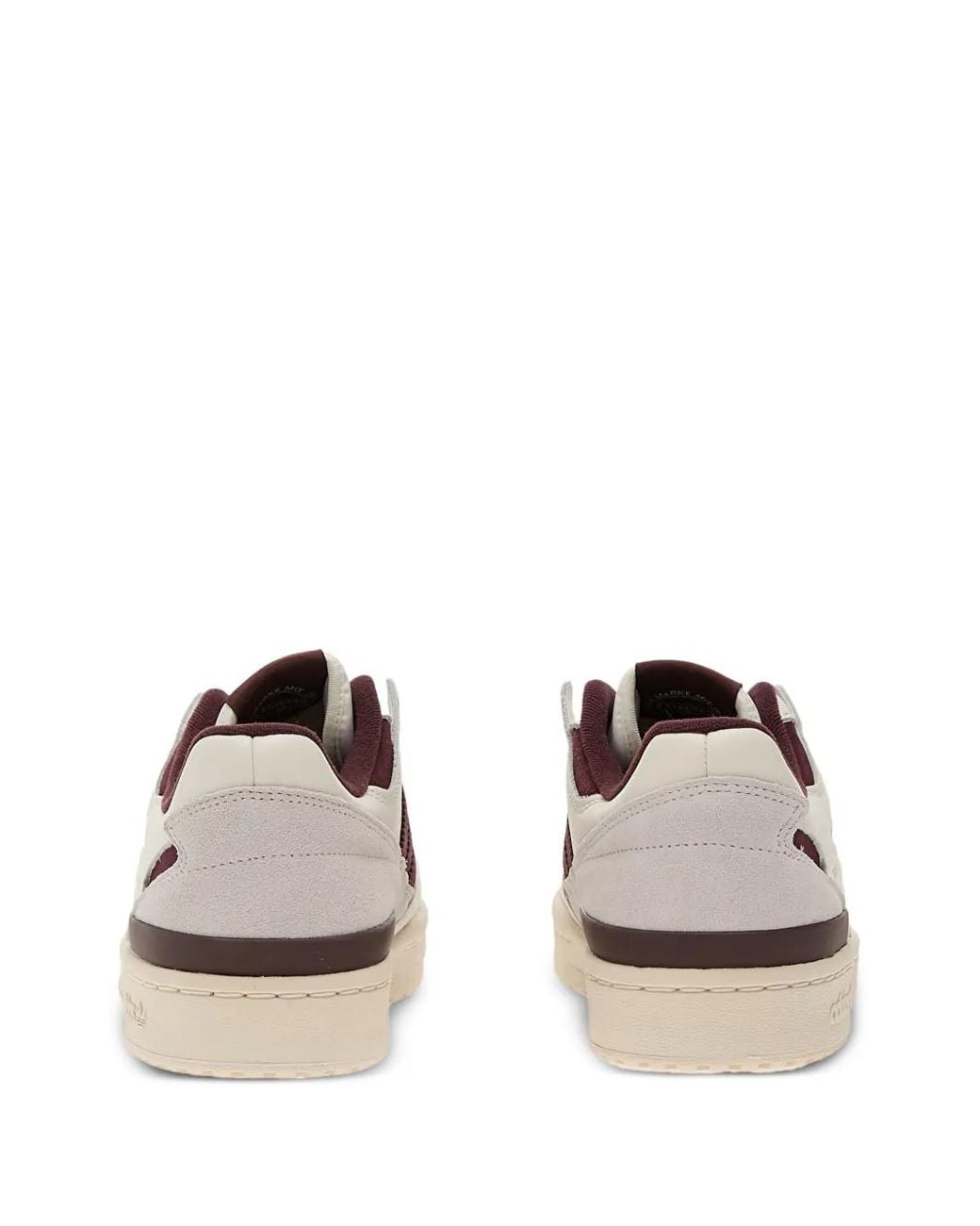 Adidas Brown Forum Low Cl Lace-Up Sneakers for men