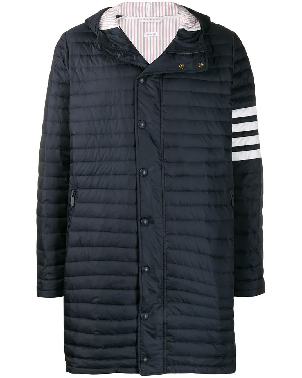 Thom Browne Gewatteerde Jas in het Blue voor heren