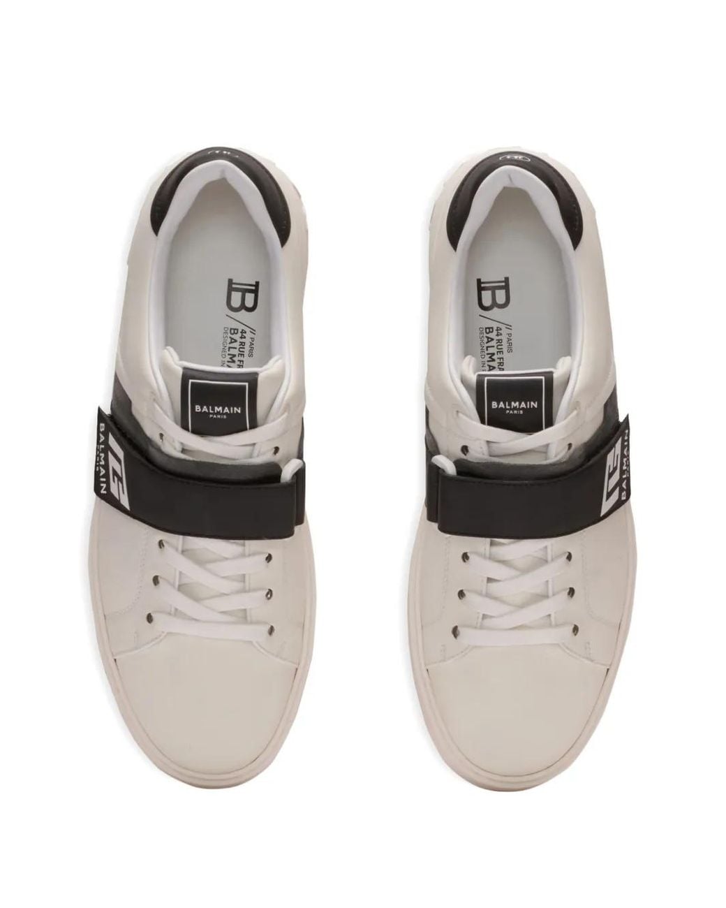 Balmain White B Court Pb Sneakers for men