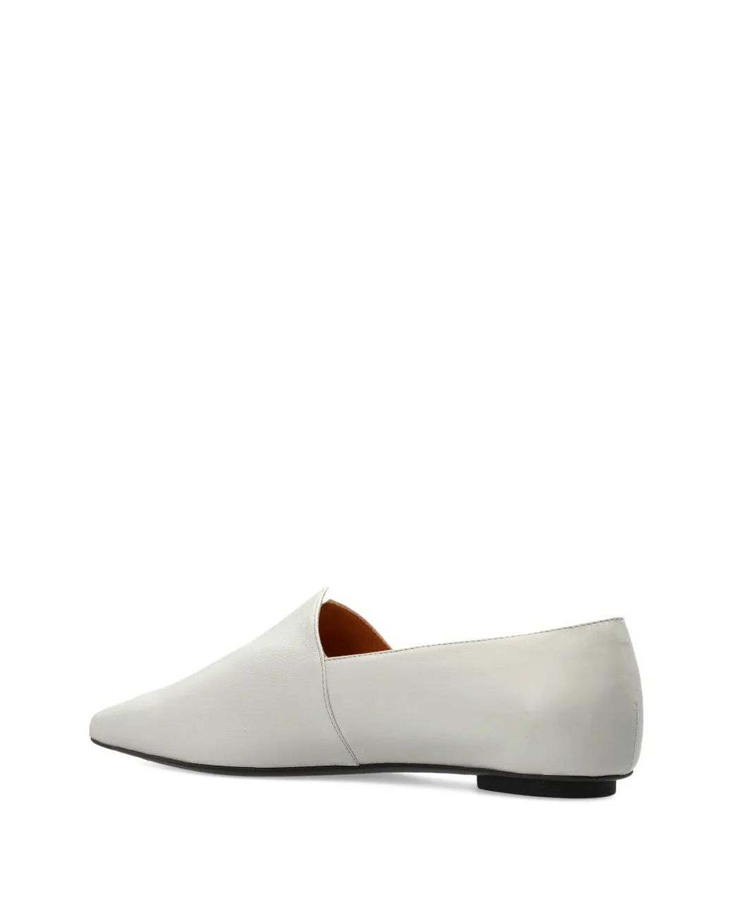 Tod's White Pointed-Toe Pumps