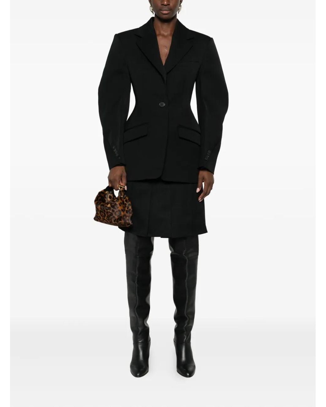 Givenchy Black Wool Blazer