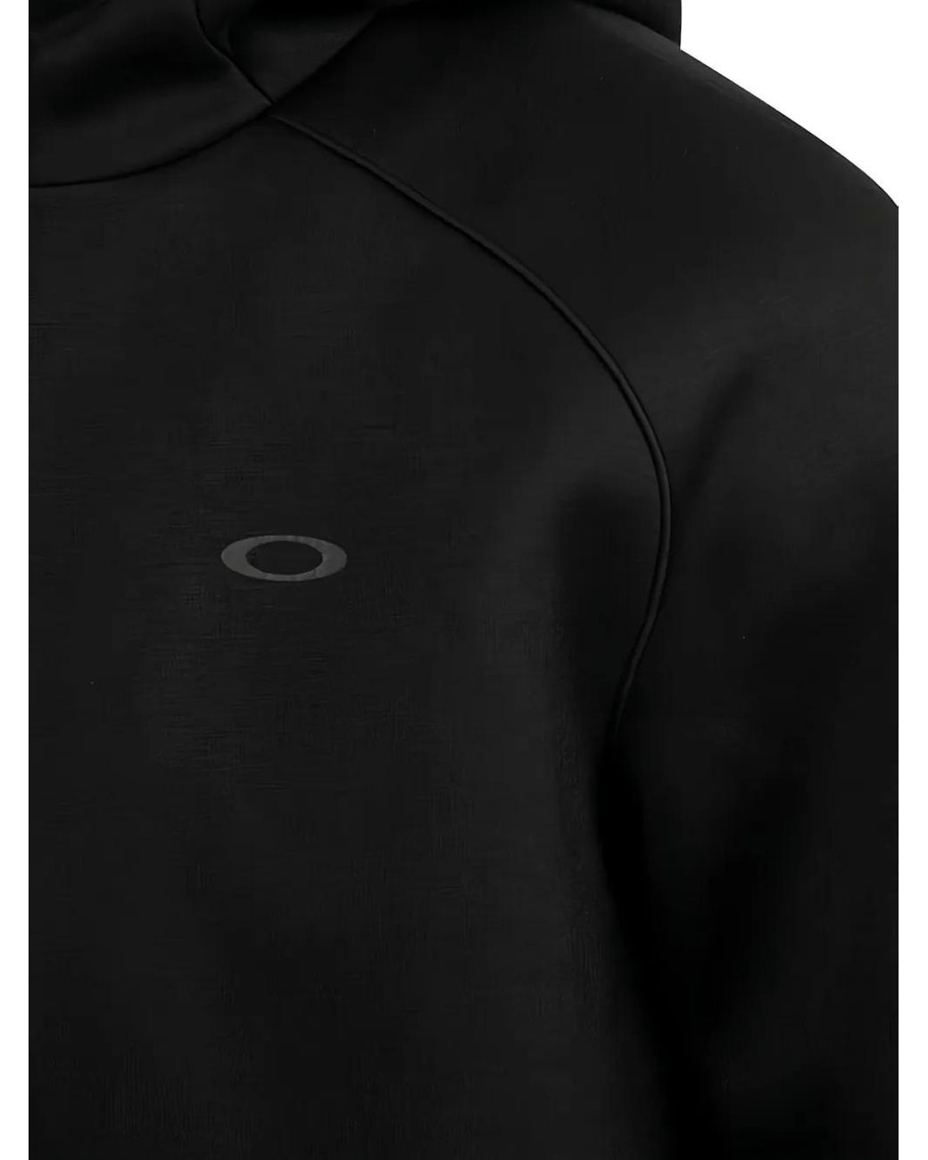 Oakley Black Zip-Front Hooded Jacket for men