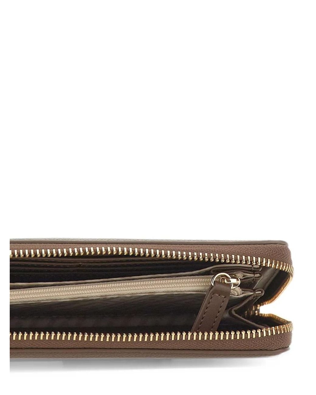 Liu Jo Brown Large Zip Wallet