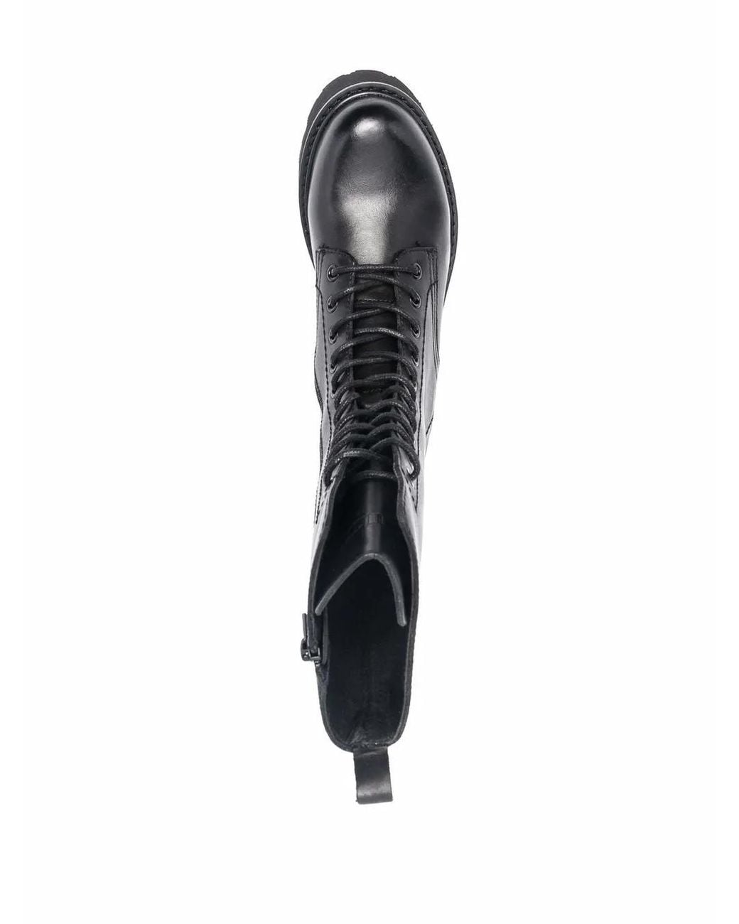 Cult Black Calf-Length Boots