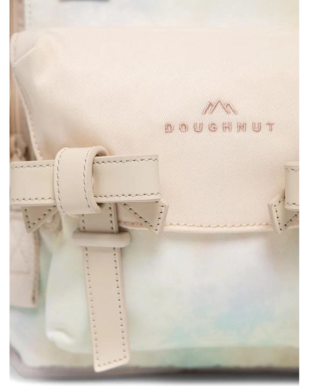Doughnut White Sac À Dos À Imprimé Tie & Dye Et Boucle