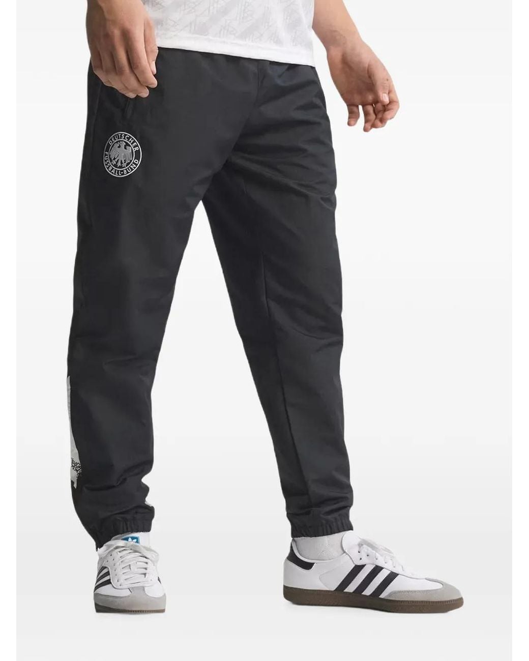 Adidas Black Germany 1994 Logo-Patch Track Pants for men