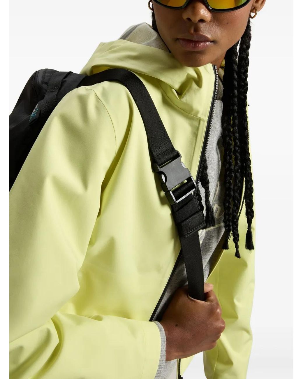 Woolrich Yellow Zip-Up Bomber Jacket