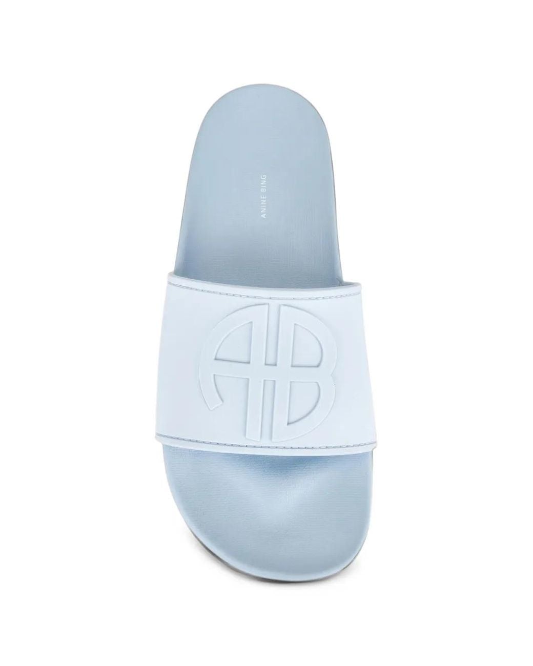 Anine Bing White Logo Slides