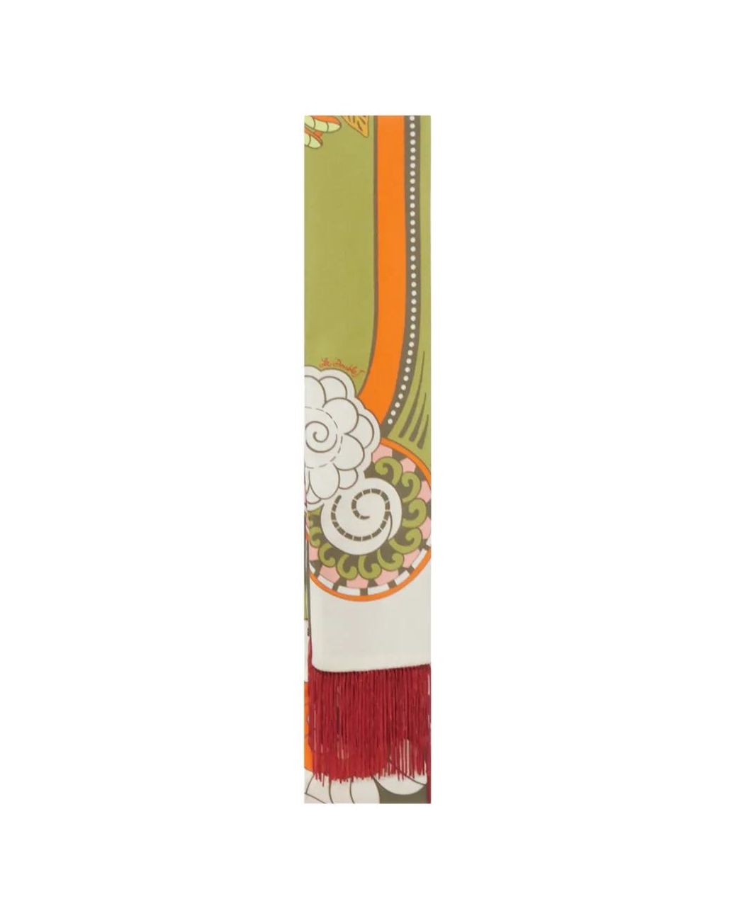 LaDoubleJ White Skinny Scarf